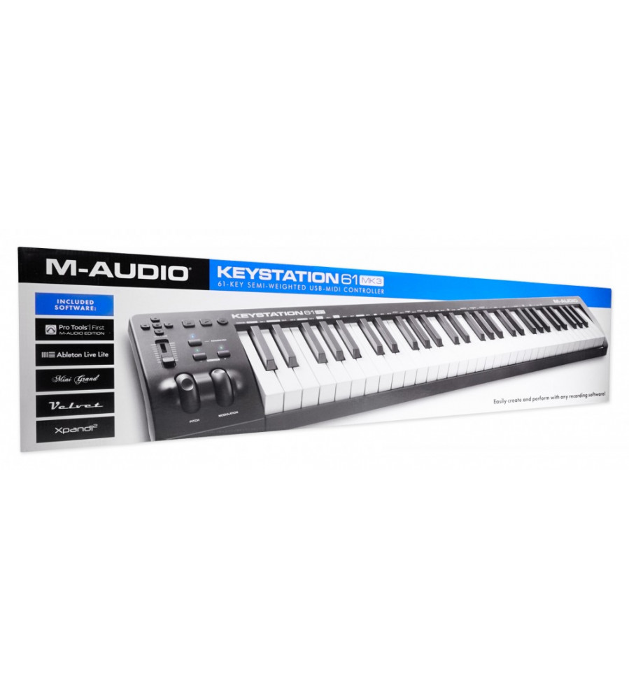 M-Audio Keystation MK3 61-Key Midi Keyboard Controller